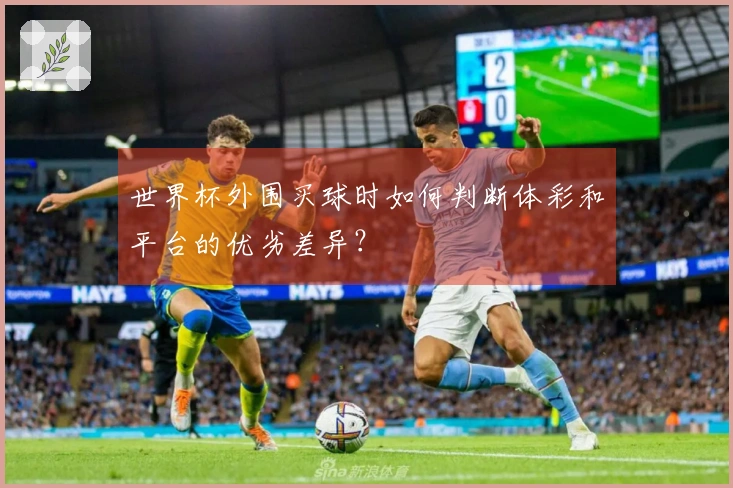 世界杯外围买球时如何判断体彩和平台的优劣差异？