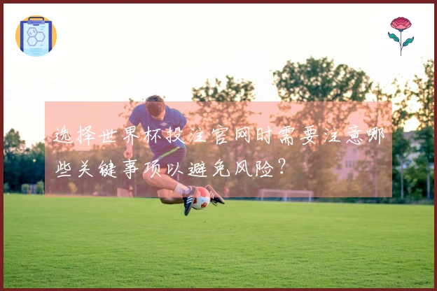 选择世界杯投注官网时需要注意哪些关键事项以避免风险？