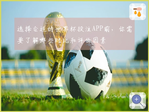 选择合适的世界杯投注APP前，你需要了解哪些对比和评价因素