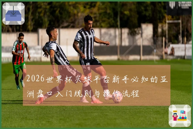 2026世界杯买球平台新手必知的亚洲盘口入门规则与操作流程