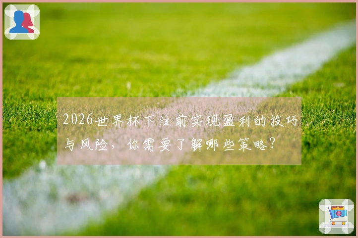 2026世界杯下注前实现盈利的技巧与风险，你需要了解哪些策略？