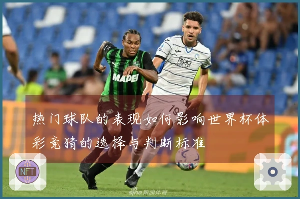 热门球队的表现如何影响世界杯体彩竞猜的选择与判断标准