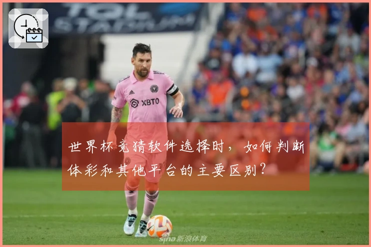 世界杯竞猜软件选择时，如何判断体彩和其他平台的主要区别？